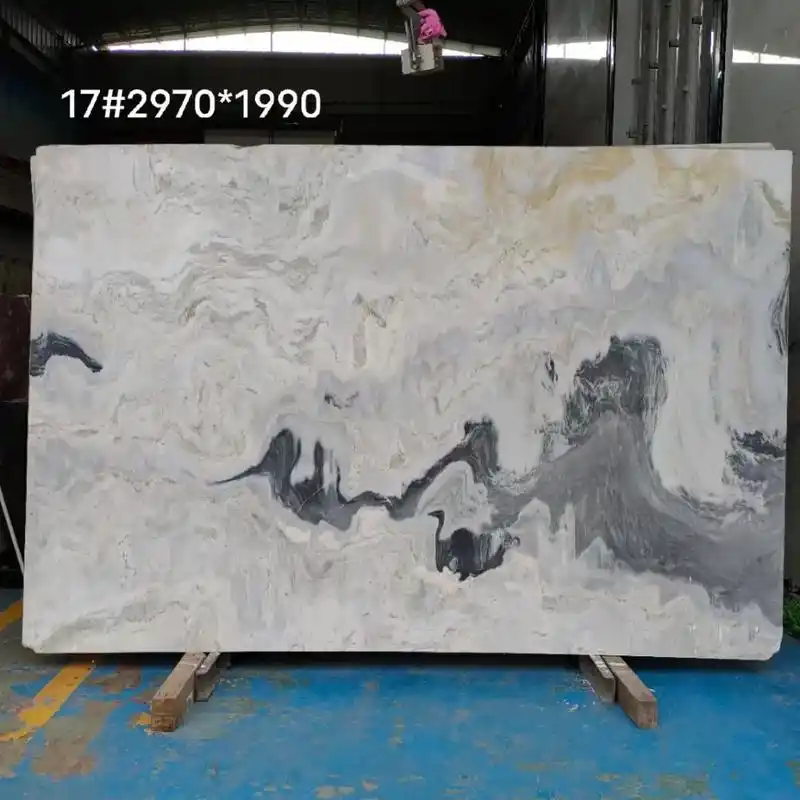 天然石山水画之所以如此珍贵是因为它的纹理是经过大自然亿万年的沉淀