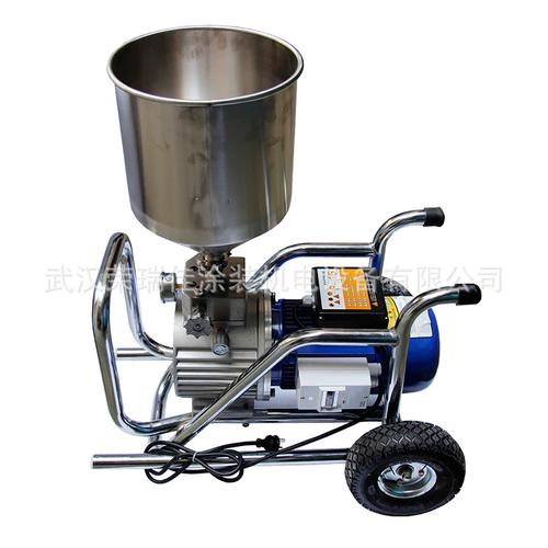 新款豹霸f-15腻子粉喷涂机电动高压无气小型涂料腻子喷涂机价格
