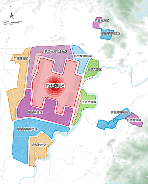 规划图示   2. 重点建设项目表   3.