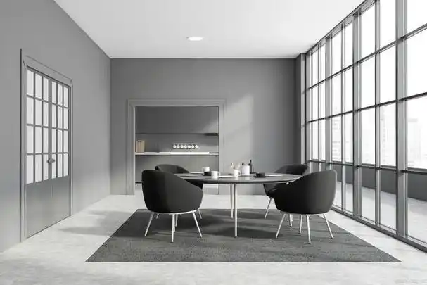 简约主义的灰色韵律:灰色艺术漆墙面的设计灵感