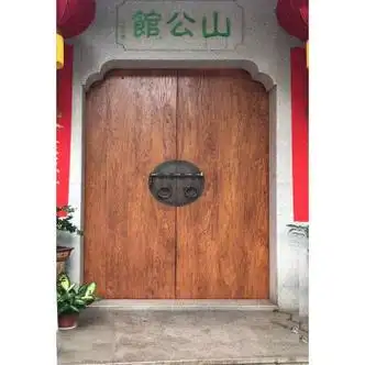 嗨趣赣源实木仿古大门老式木门中式别墅大门庭院门双开门农村大门进户
