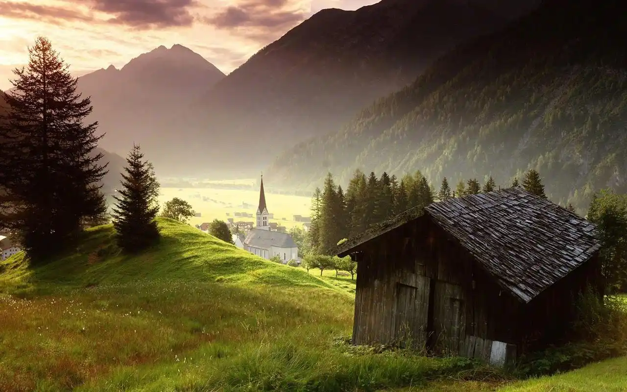 奇异唯美自然风光高清桌面壁纸