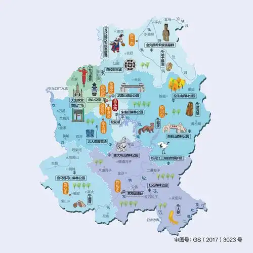 每日人文地图|吉林省吉林市