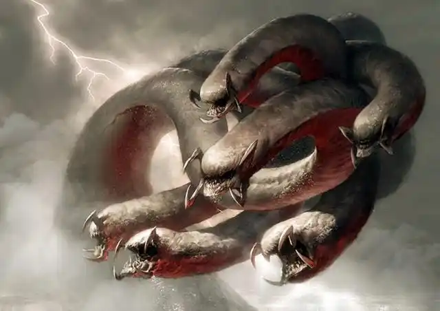 《山海经》四个九头神魔,两个看护神山,两个是吃人怪物