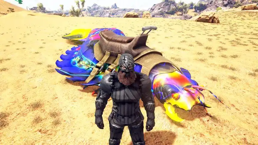 方舟生存进化 神秘学院18 驯服古马陆 穿上这身皮肤瞬间变好看