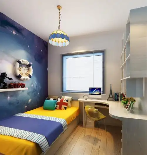 儿童房间设计风格效果图片2021