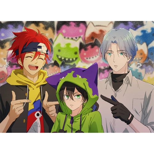 狼天影 无限滑板海报墙贴画喜屋武历兰加实也敷薫爱之介动漫贴纸可