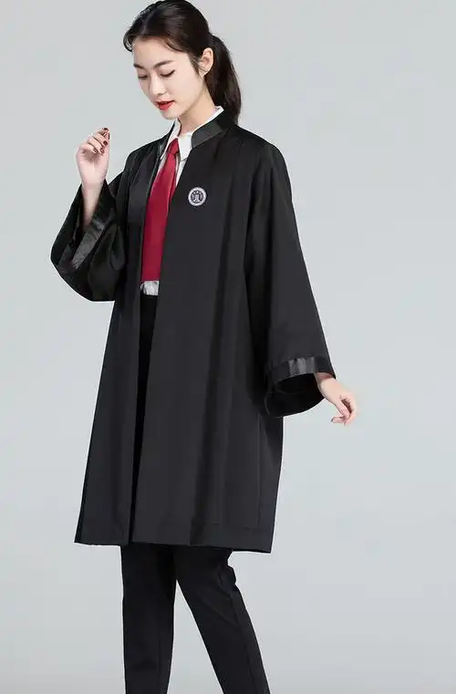 浩赢律师袍男女律协男女服新款服装律师服出庭服统一标准职业套装白色