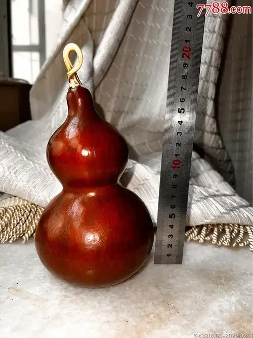 百年厚皮老葫芦葫芦精品万里挑一长得很老厚皮有分量感包浆浑厚牙盖子