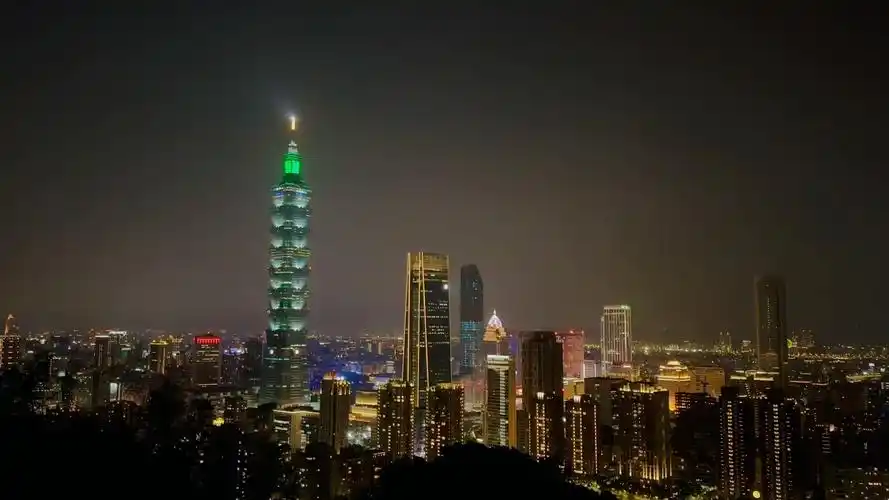 台北市象山夜景