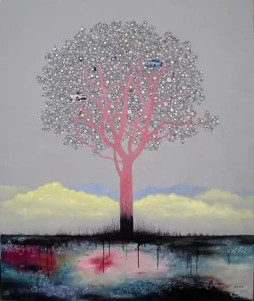 2生命之树 180x150cm 2009.
