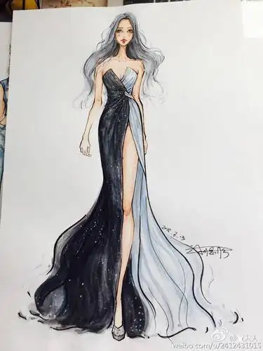 服装设计效果图