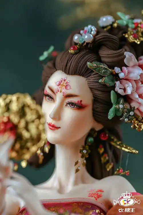 sk糖王 -翻糖人偶作品 《长相思》_糖王周毅团队-站酷zcool