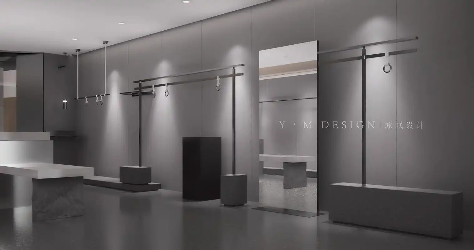 nuo 首制|杭州服装展厅空间设计.name:诺·首制服装展 - 抖音