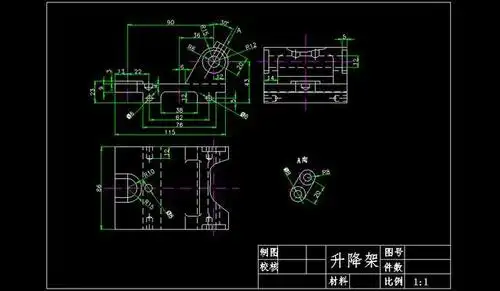 干货准备好u盘cad机械图纸零件装配制图300张毕业设计练习图