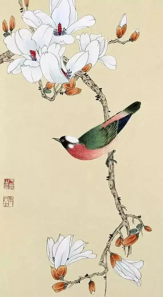 上热门 国画花鸟,名家作品欣赏,愉悦心情,弘扬中华文化 - 抖音