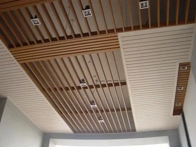 生态木天花吊顶 效果图