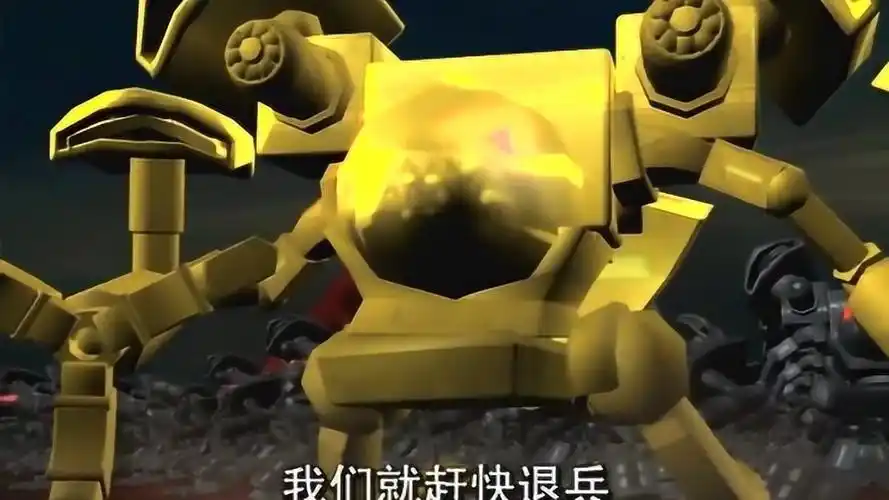 洛洛历险记:金铁兽带兵来到雷霆殿,蓝毒兽对金铁兽赞不绝口