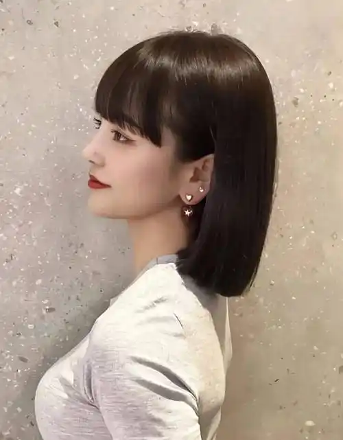 "2023齐肩短发",依然是王者._中国_发型_形象