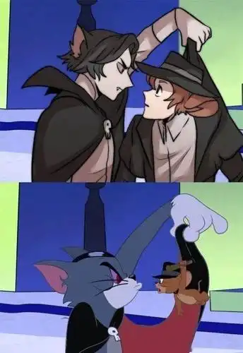 猫和老鼠拟人啊啊啊啊我的童年我又磕到了