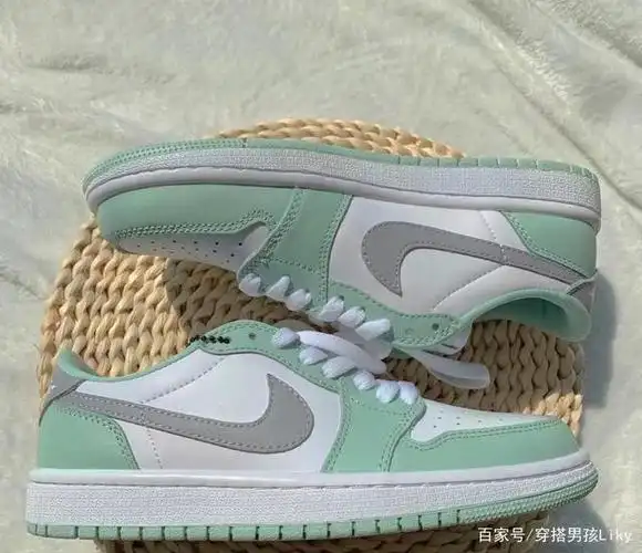 今日推荐√耐克aj1又纯又欲薄荷绿