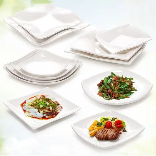 特价密胺盘子 四方 正方形