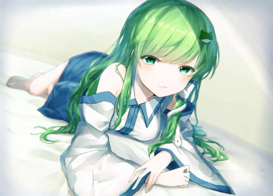 东风谷早苗 #东方project #抖音二次元 #二次元  - 抖音