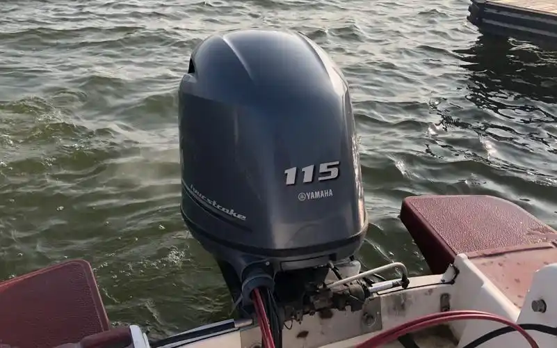 日本雅马哈115匹四冲程船外机,快艇游玩滴水湖