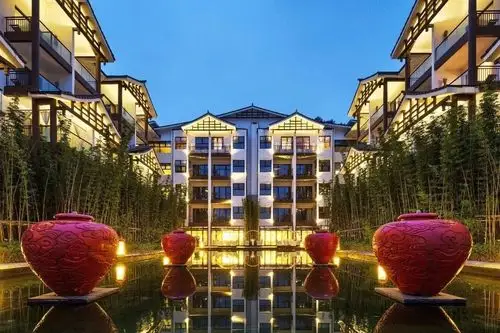 心景随笔悠闲午后冬季温泉养生