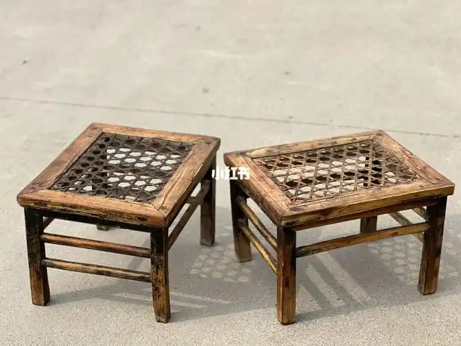 软底牛皮凳 矮凳 旧物旧情怀 老物件收藏