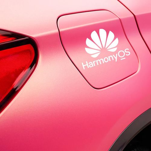 华为问界m5车标m5huawei鸿蒙英文字母赛力斯车贴标志油箱盖汽车尾标