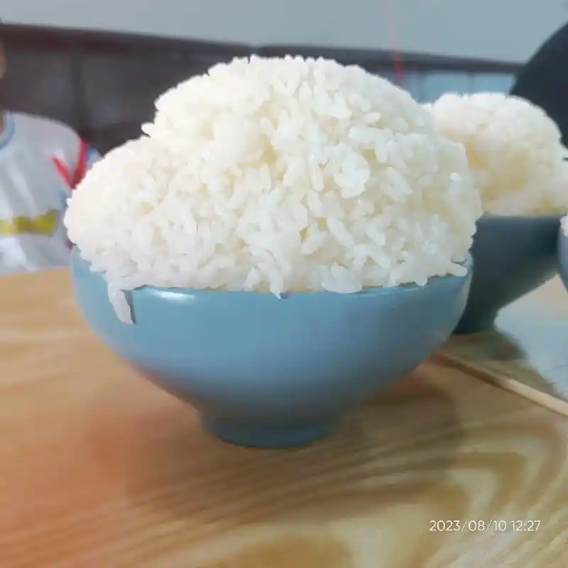 这么大碗米饭,隔壁邻居都在笑!中午带熊孩子吃米饭#今日午餐  - 抖音