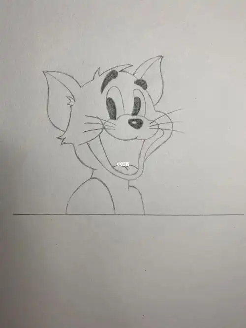 简笔画766是童年的那只汤姆猫吗