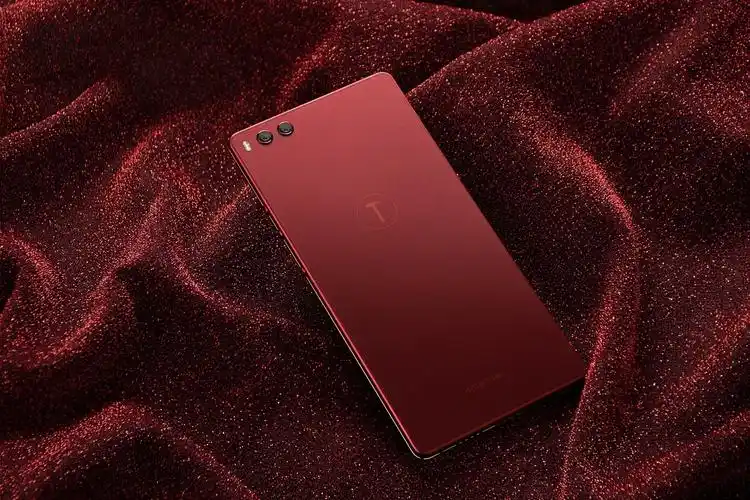 锤子科技 坚果3酒红色