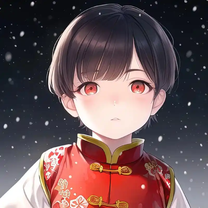 15一组中国风新年男生头像.『请成为厉害的大人和 - 抖音