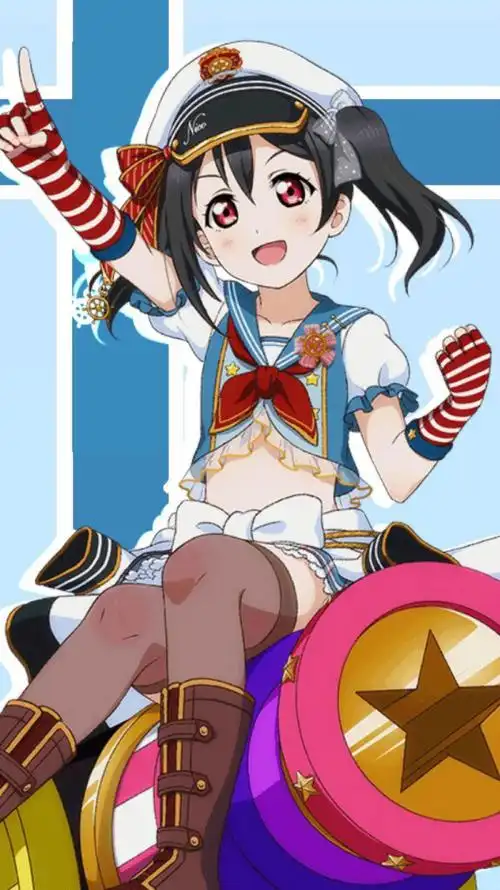 lovelive矢泽妮可海军觉醒壁纸