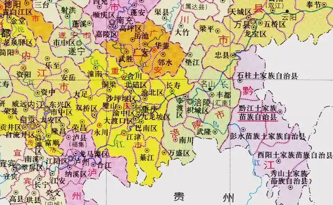 重庆与贵州的区划变动,贵州省17个乡镇,为何划入了重庆市?