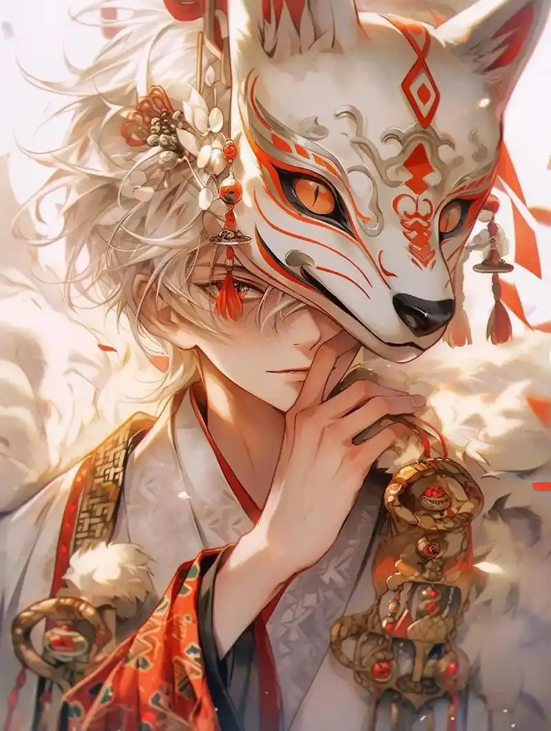 那狐族少主又偷偷溜到人间游玩了 #古风头像 #邪魅古风男主  - 抖音