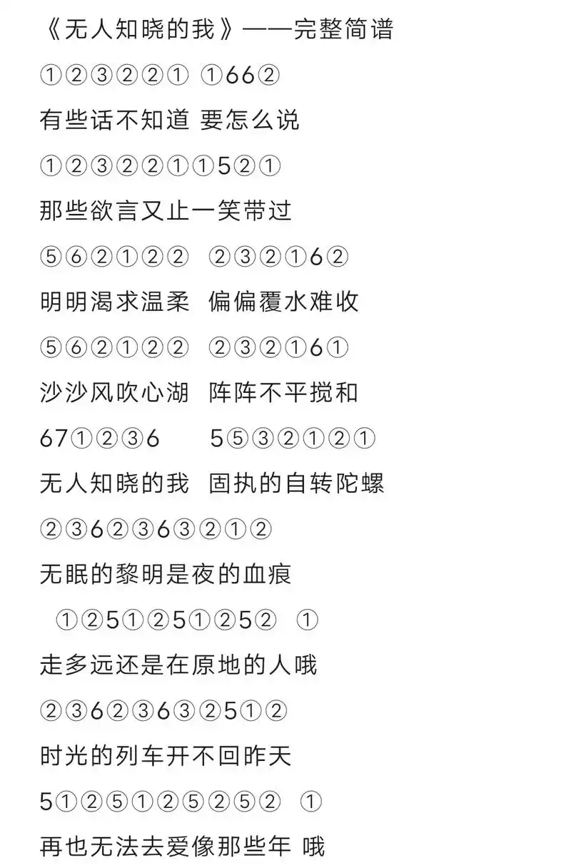 光遇简谱第六十八期 #光遇琴谱 #光遇 #光遇日常 #无人知 - 抖音