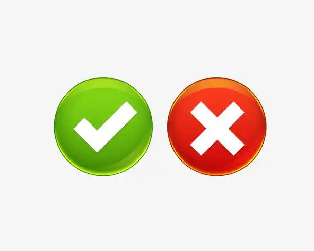 对与错免抠素材免费下载_觅元素51yuansu.com