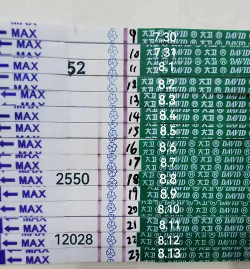 大卫和hcg值,孕酮值