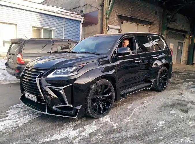 雷克萨斯lx570改装宽体大包围套件重口味verge宽体