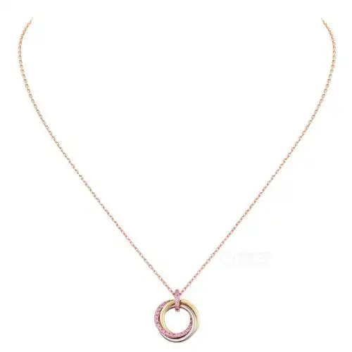 卡地亚trinity系列项链项链110