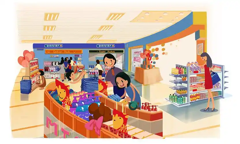 便利店插画
