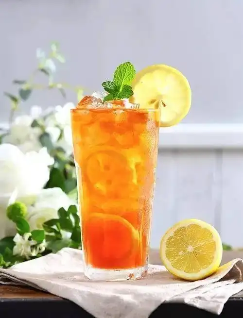 来一杯冰冰凉饮料吧——夏日酷爽柠檬茶——超冰爽
