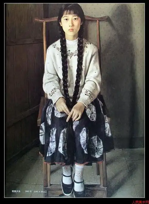 杨飞云少女系列作品欣赏