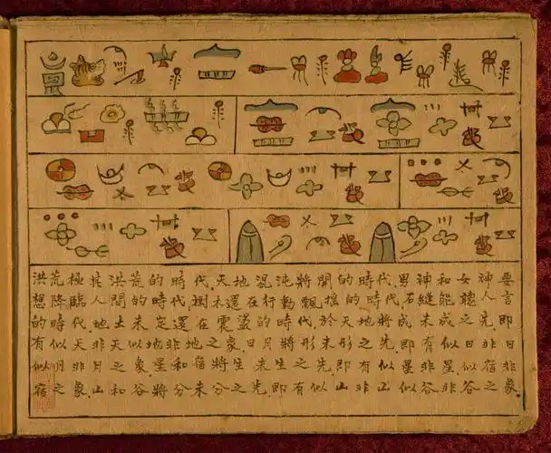 来丽江怎能错过东巴文纳西族创世经双语本美翻了