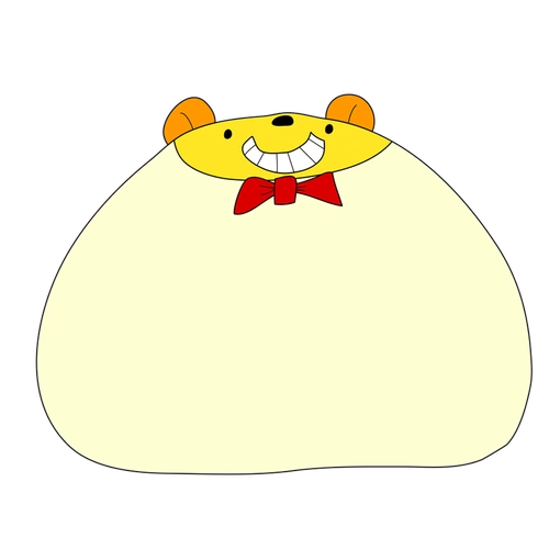 卡通小熊造型边框图片