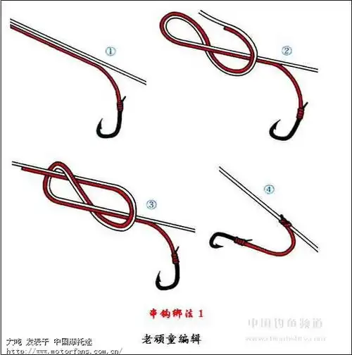 转帖超全的串钩绑钩法