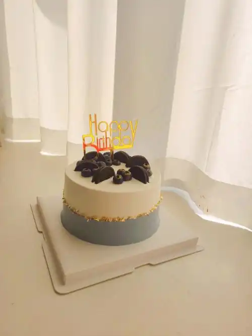 6寸男士简约蛋糕